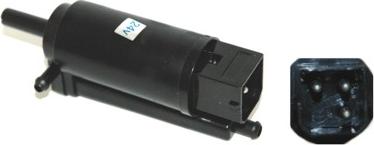 Hoffer 7500185 - Pompa de apa,spalare parbriz aaoparts.ro