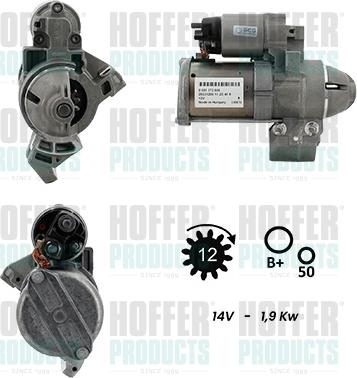 Hoffer H5010952G - Starter aaoparts.ro