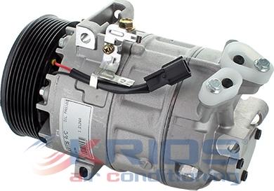Hoffer K12124A - Compresor, climatizare aaoparts.ro