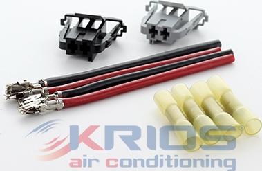 Hoffer K26212 - Kit repar. cabluri, ventilat. habitaclu(sist.preincalz.motor aaoparts.ro