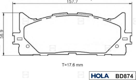 AISIN SN947 - Set placute frana,frana disc aaoparts.ro