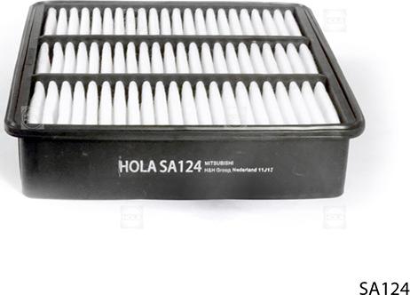 Hola SA124 - Filtru aer aaoparts.ro