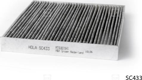 Hola SC433 - Filtru, aer habitaclu aaoparts.ro