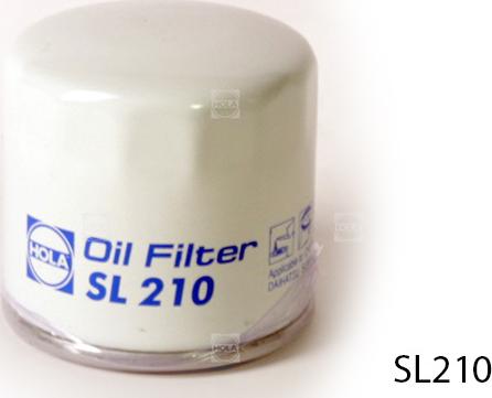 Hola SL210 - Filtru ulei aaoparts.ro