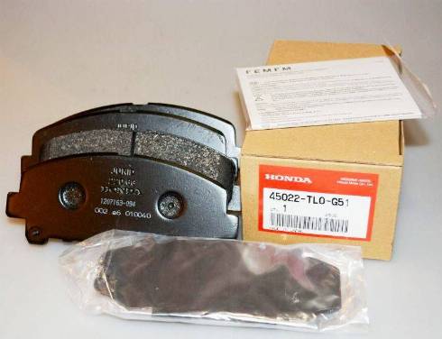 Honda 45022-TL0-G51 - Set placute frana,frana disc aaoparts.ro