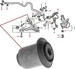 Honda 51392-S5A-701 - Suport,trapez aaoparts.ro