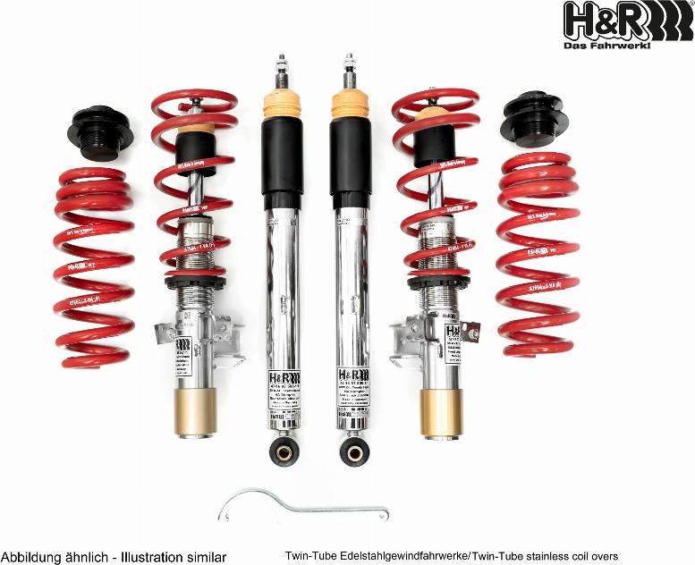 H&R 47659-1V - Set suspensie, arcuri elicoidale / amortizoare aaoparts.ro