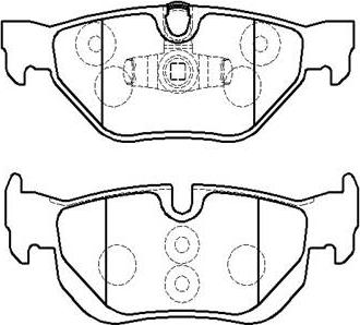 GMC 2392701 - Set placute frana,frana disc aaoparts.ro