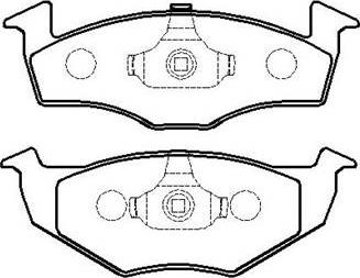 HSB Gold HP9465 - Set placute frana,frana disc aaoparts.ro