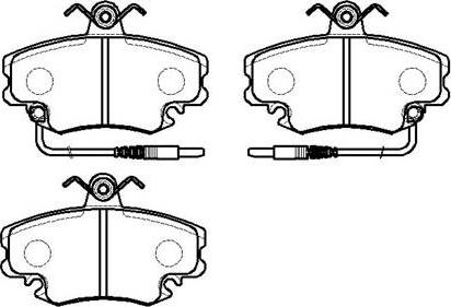 HSB Gold HP9467 - Set placute frana,frana disc aaoparts.ro