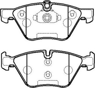 GMC 2379301 - Set placute frana,frana disc aaoparts.ro