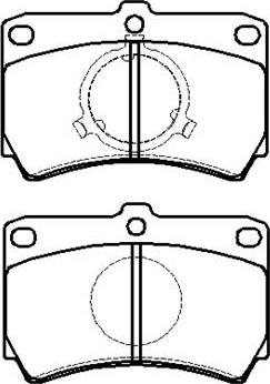 ACDelco AC446381D - Set placute frana,frana disc aaoparts.ro