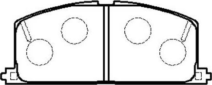 HSB Gold HP5020 - Set placute frana,frana disc aaoparts.ro