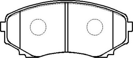 AISIN SN115 - Set placute frana,frana disc aaoparts.ro