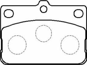 HSB Gold HP8473 - Set placute frana,frana disc aaoparts.ro