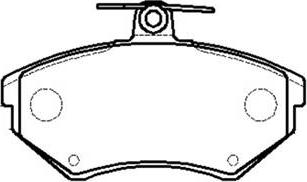 HSB Gold HP8533 - Set placute frana,frana disc aaoparts.ro