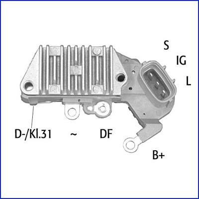 HÜCO 132890 - Regulator, alternator aaoparts.ro