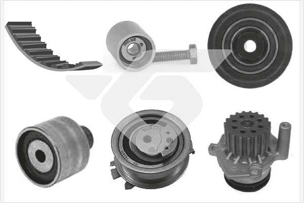 Hutchinson KH 462WP68 - Set pompa apa + curea dintata aaoparts.ro