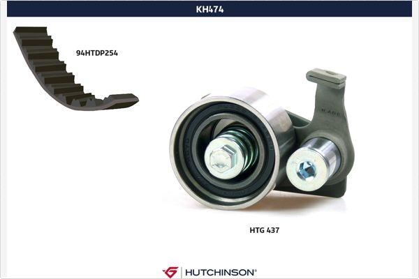 Hutchinson KH 474 - Set curea de distributie aaoparts.ro