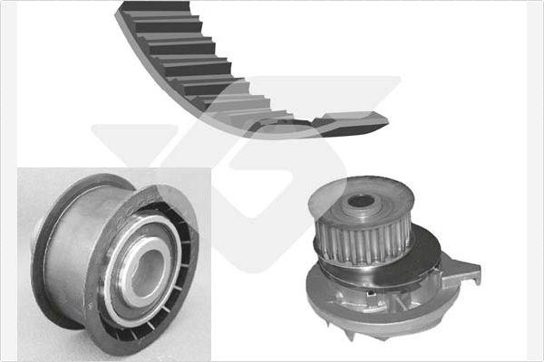 Hutchinson KH 30WP07 - Set pompa apa + curea dintata aaoparts.ro