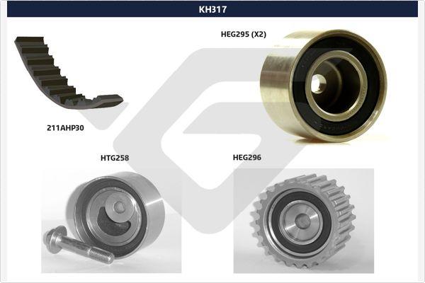 Hutchinson KH 317 - Set curea de distributie aaoparts.ro