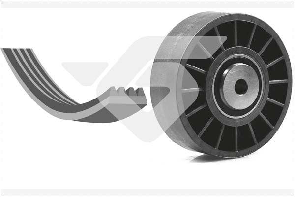 Hutchinson KHV 09 - Set curea transmisie cu caneluri aaoparts.ro