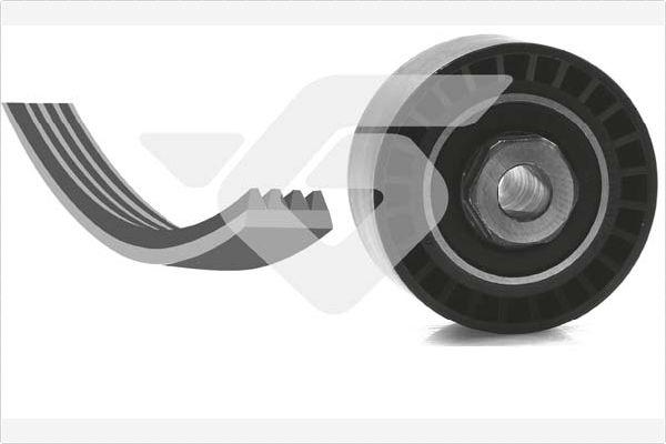 Hutchinson KHV 152 - Set curea transmisie cu caneluri aaoparts.ro