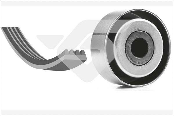 Hutchinson KHV 186 - Set curea transmisie cu caneluri aaoparts.ro