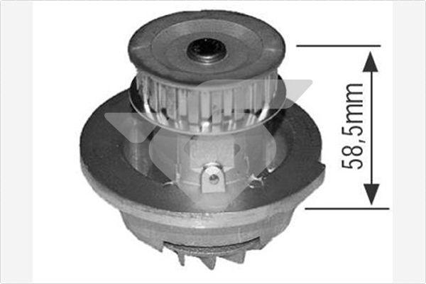 Hutchinson WP279 - Pompa apa aaoparts.ro