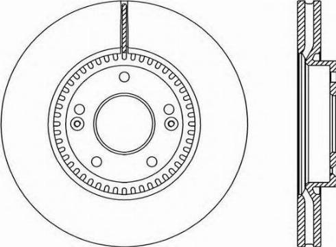 Hyundai 51712-2Y000 - Disc frana aaoparts.ro