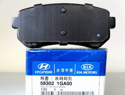 Hyundai 58302-1GA00 - Set placute frana,frana disc aaoparts.ro