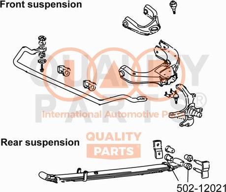 IAP QUALITY PARTS 502-12021 - Bucsa arc foi aaoparts.ro