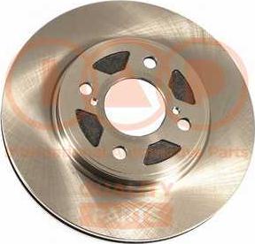IAP QUALITY PARTS 709-16092 - Disc frana aaoparts.ro
