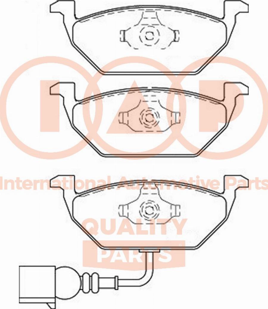 IAP QUALITY PARTS 704-50046P - Set placute frana,frana disc aaoparts.ro