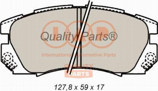 IAP QUALITY PARTS 704-15030 - Set placute frana,frana disc aaoparts.ro