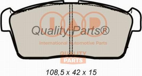 IAP QUALITY PARTS 704-16080 - Set placute frana,frana disc aaoparts.ro