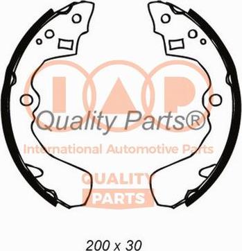 IAP QUALITY PARTS 705-16060 - Set saboti frana aaoparts.ro