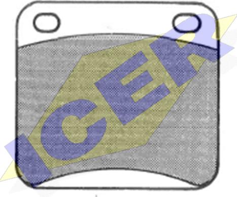 Icer 180171 - Set placute frana,frana disc aaoparts.ro