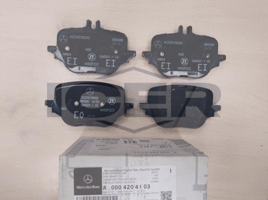 Icer 182434 - Set placute frana,frana disc aaoparts.ro