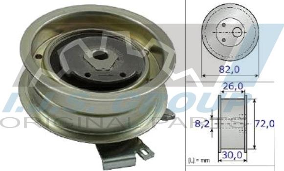IJS GROUP 93-1146 - Rola intinzator,curea distributie aaoparts.ro