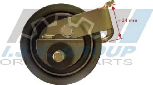 IJS GROUP 93-1700 - Rola intinzator,curea distributie aaoparts.ro