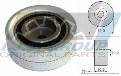 IJS GROUP 93-2106 - Rola ghidare / conducere, curea distributie aaoparts.ro