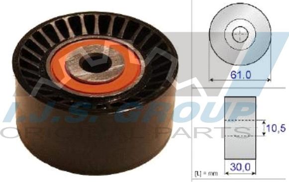 IJS GROUP 93-2127 - Rola ghidare / conducere, curea distributie aaoparts.ro