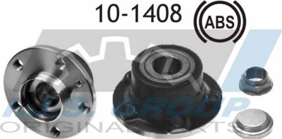 IJS GROUP 10-1408 - Set rulment roata aaoparts.ro