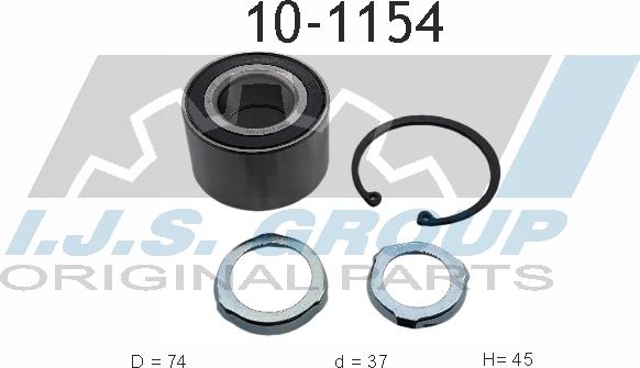 IJS GROUP 10-1154 - Set rulment roata aaoparts.ro