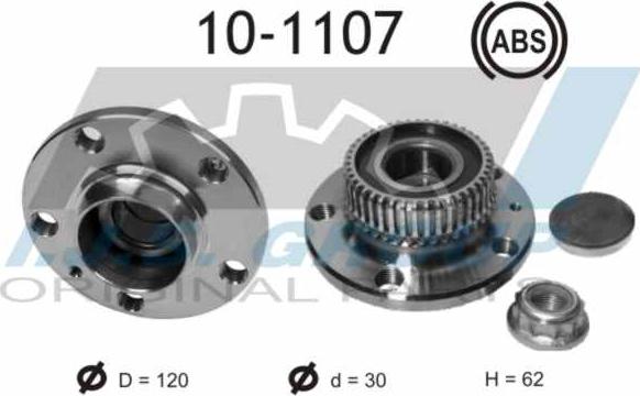 IJS GROUP 10-1107 - Set rulment roata aaoparts.ro
