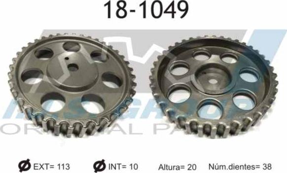 IJS GROUP 18-1049 - Roata dintata, ax cu came aaoparts.ro