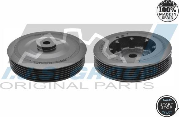 IJS GROUP 17-1041SET - Fulie curea, arbore cotit aaoparts.ro