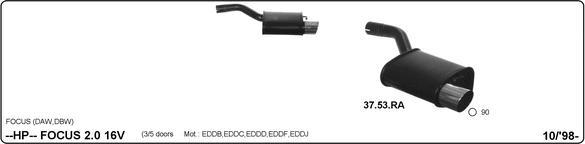 Imasaf 525000169 - Set amortizor zgomot sport aaoparts.ro