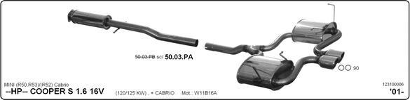 Imasaf 123100006 - Set amortizor zgomot sport aaoparts.ro